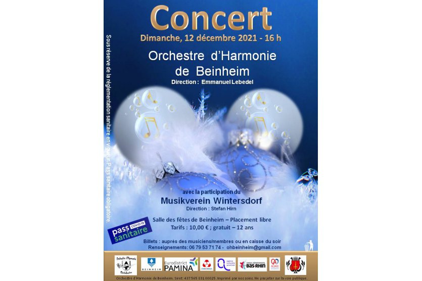 Concert transfrontalier de l'Avent