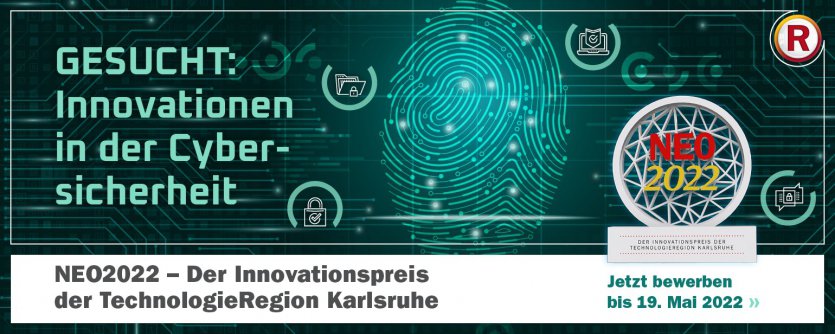 NEO2022 – Der Innovationspreis der TechnologieRegion Karlsruhe (TRK)