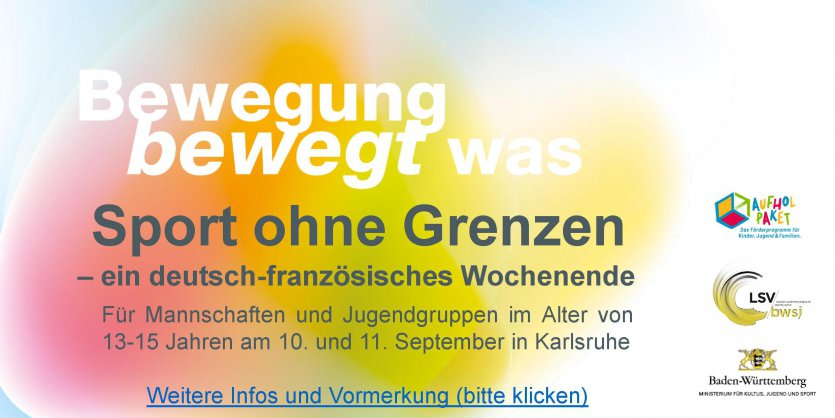 Sport ohne Grenzen - Multisportwochenende