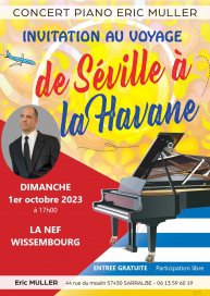 Récital piano: Invitation au voyage