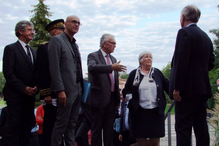 Besuch der Ministerin Jacqueline Gourault beim Eurodistrict