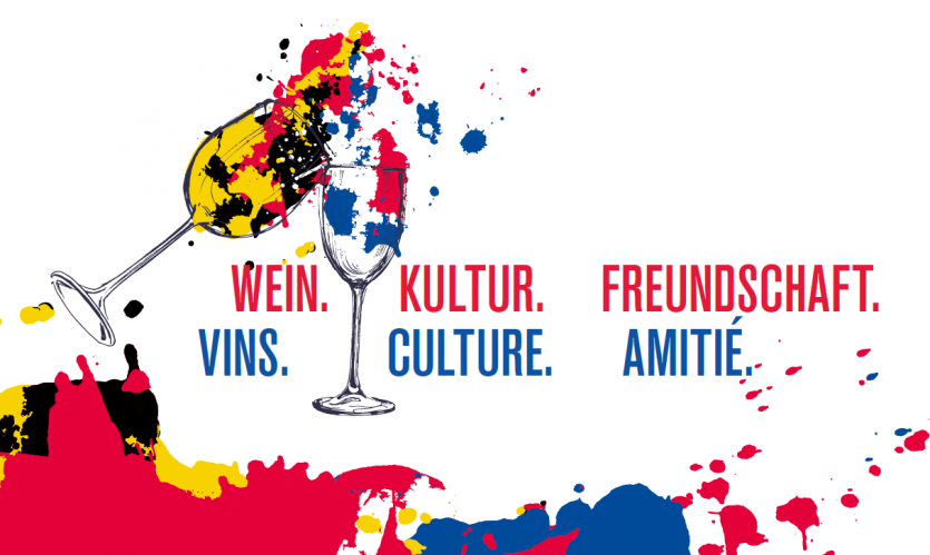 grenzenlos wein Plakat